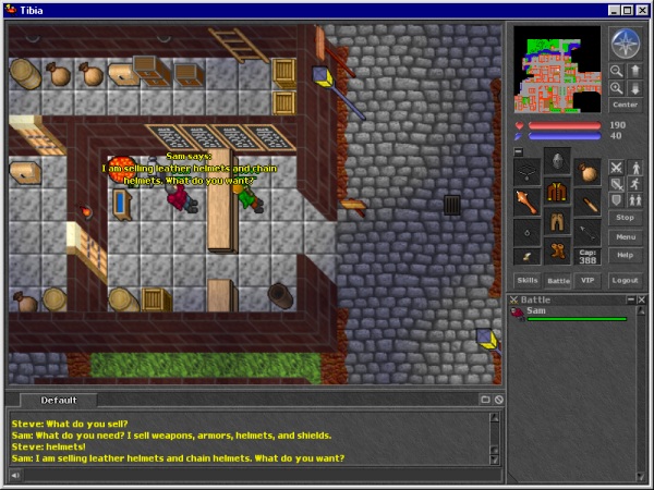 Sam's shop